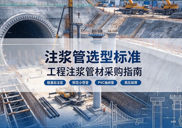 滨海新区注浆管选型标准